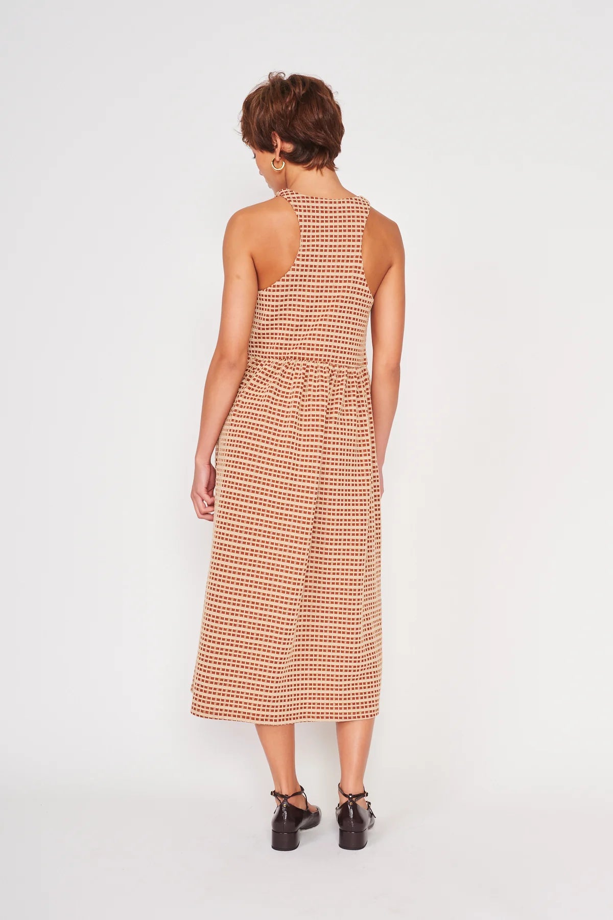 Renzo Dress Sedona Check