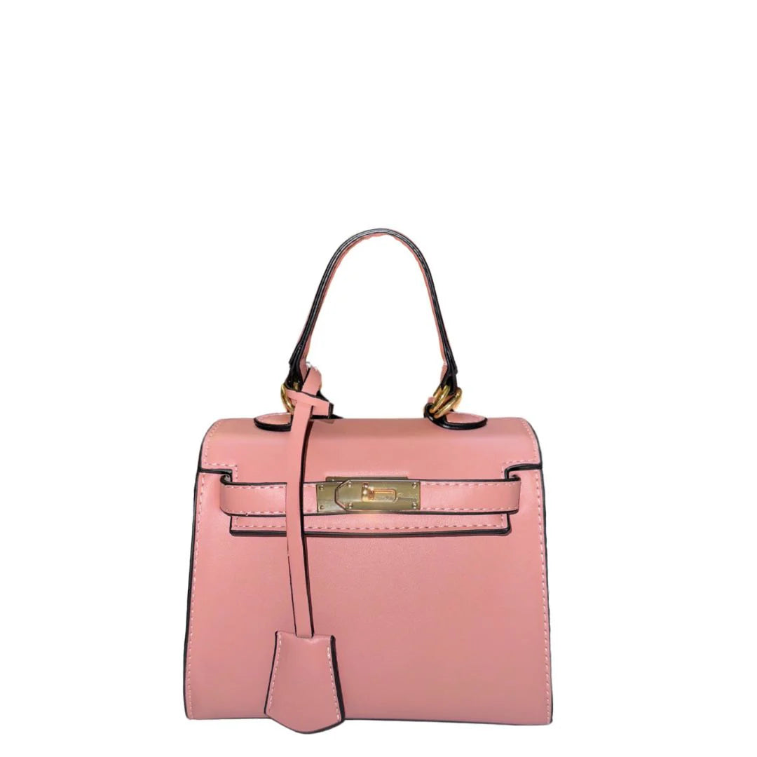 AC Pink Tess Bag with scarf