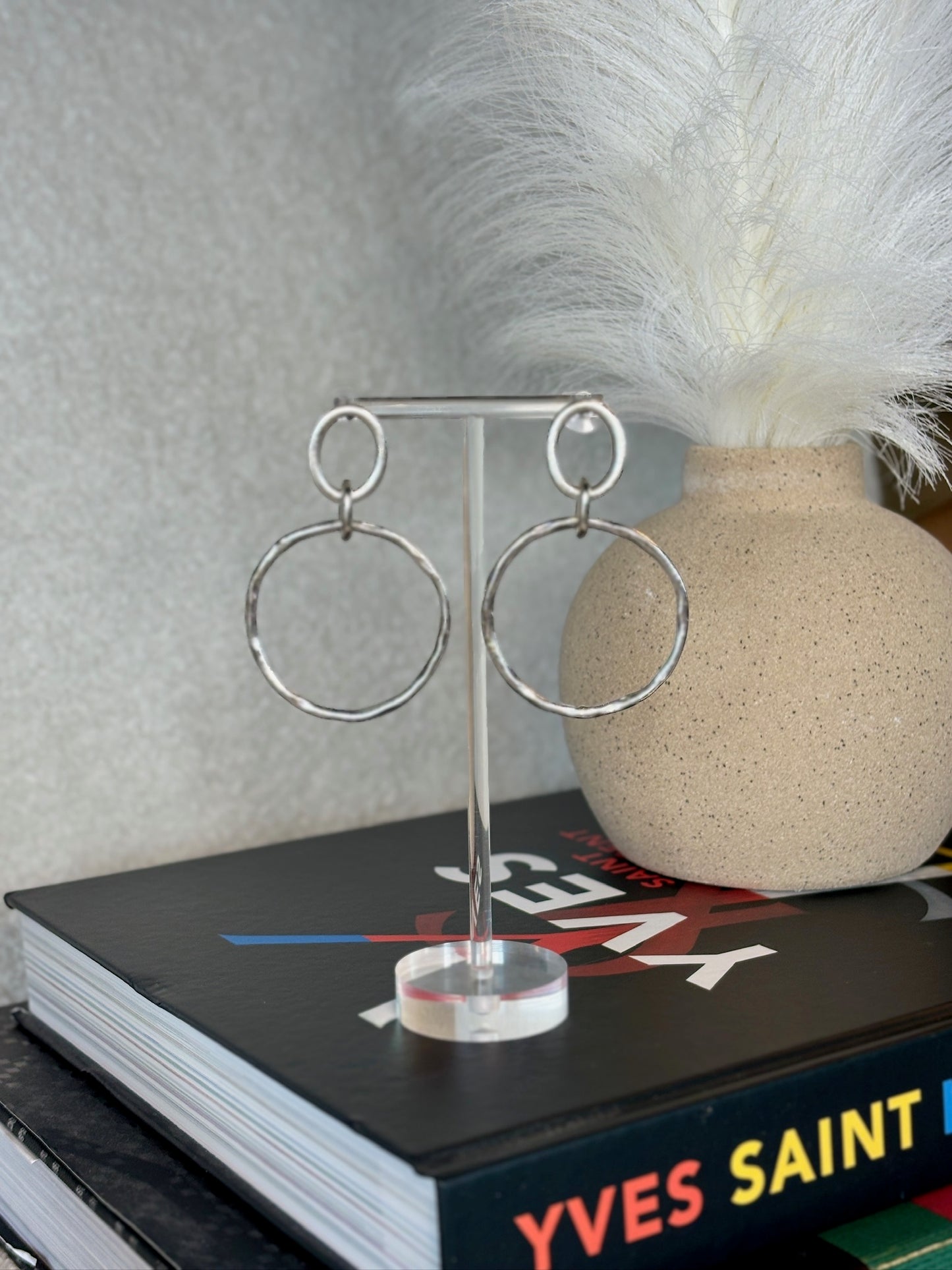 Silver Plated Hoop Earrings