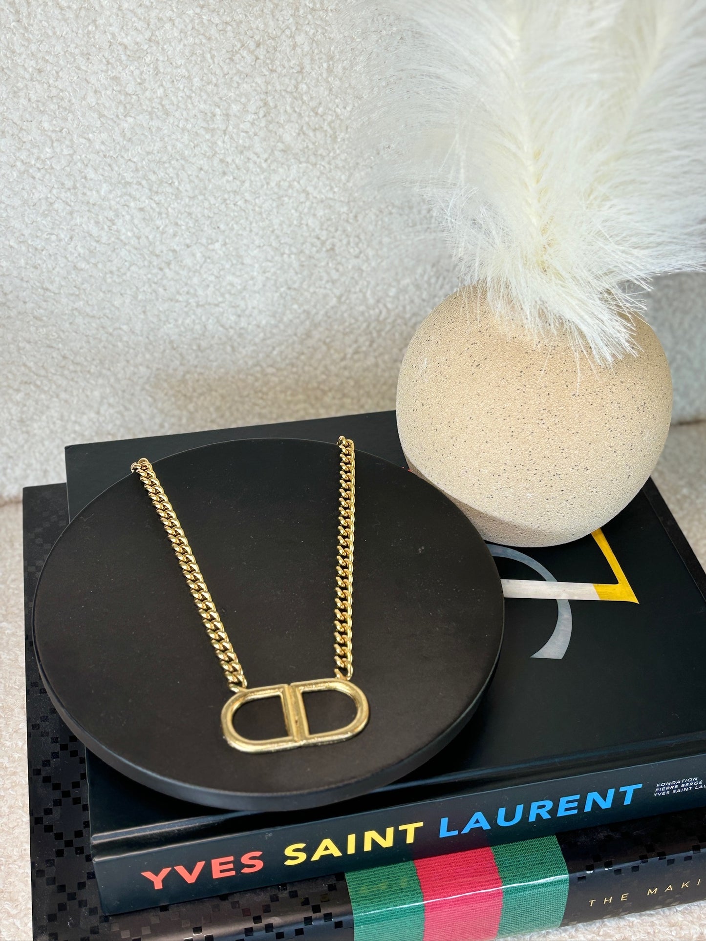 Gold DD Necklace