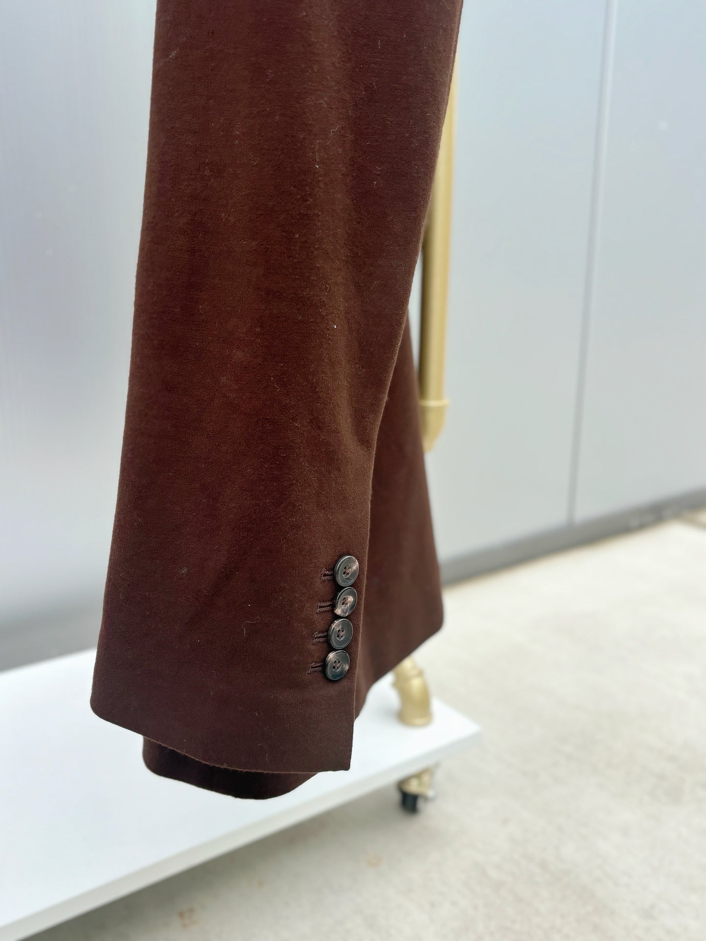 Circolo Chocolate Oversized Blazer