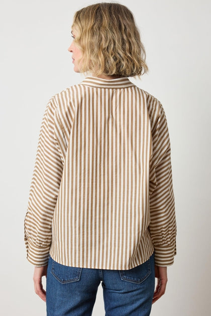 Dolman Sleeve Button Down