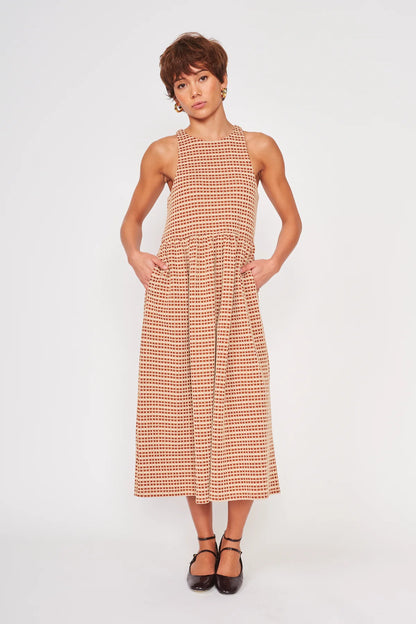 Renzo Dress Sedona Check