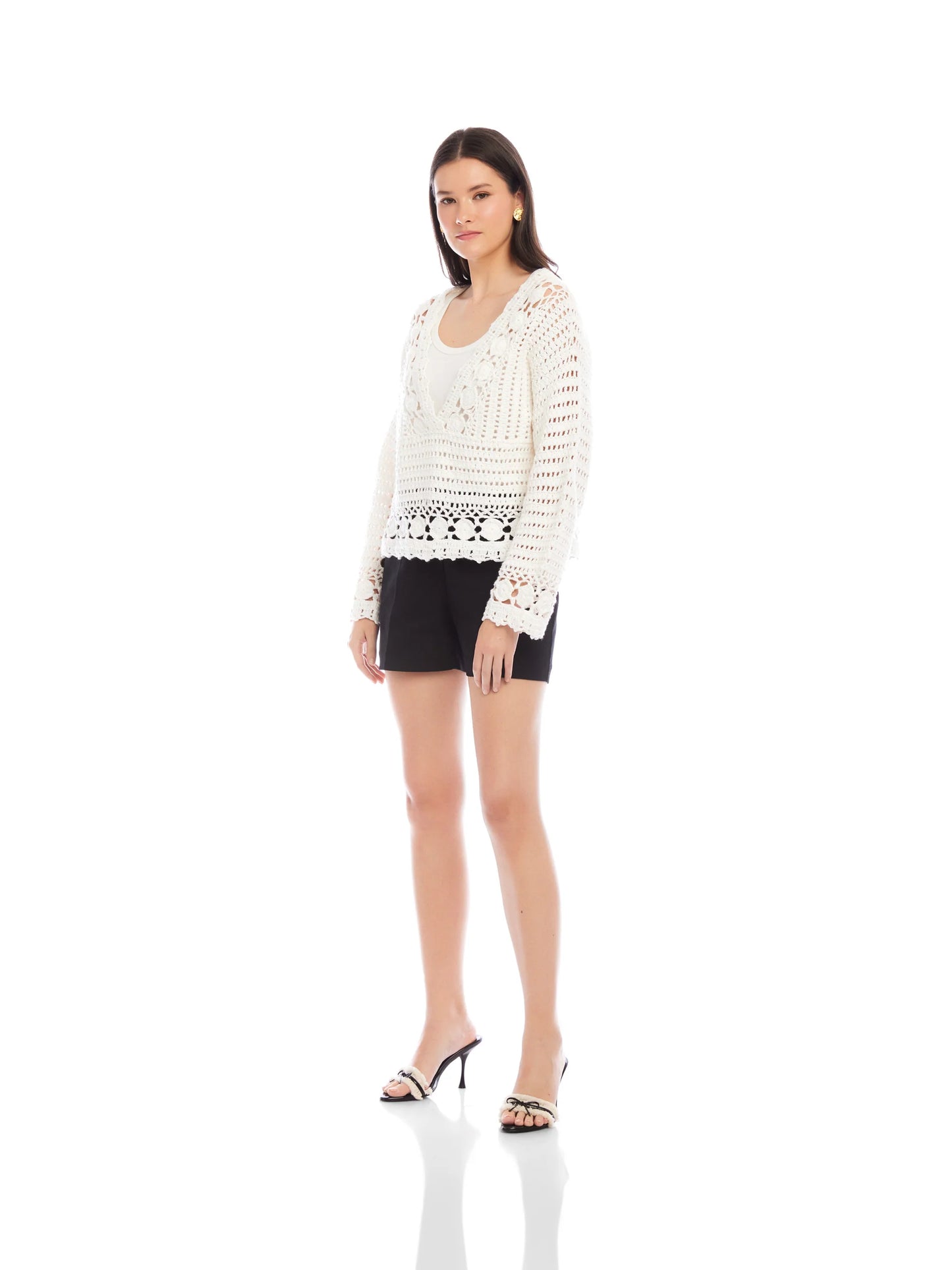 Nila Hand Crochet Pullover