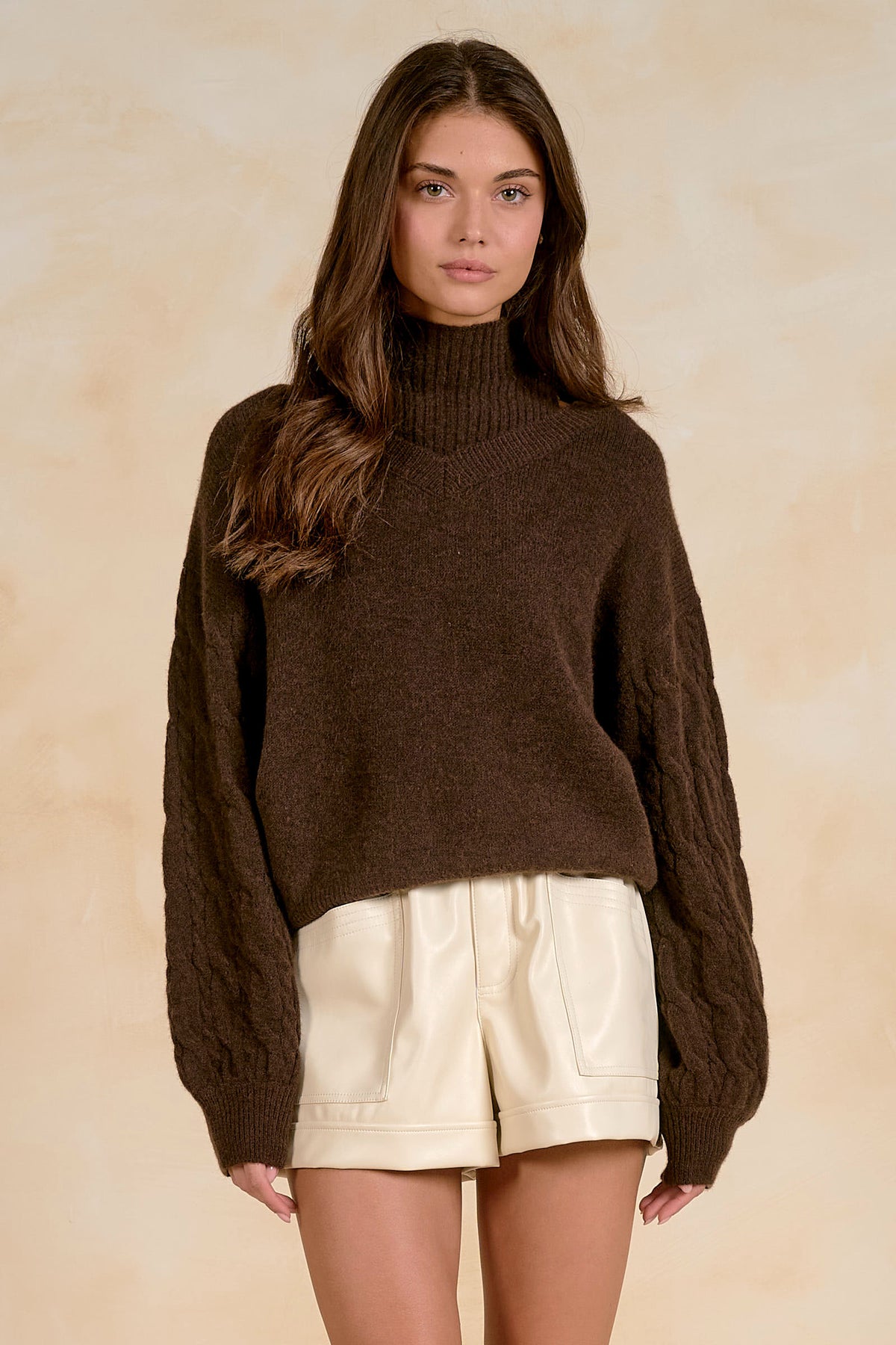 Layered V-Neck Sweater
