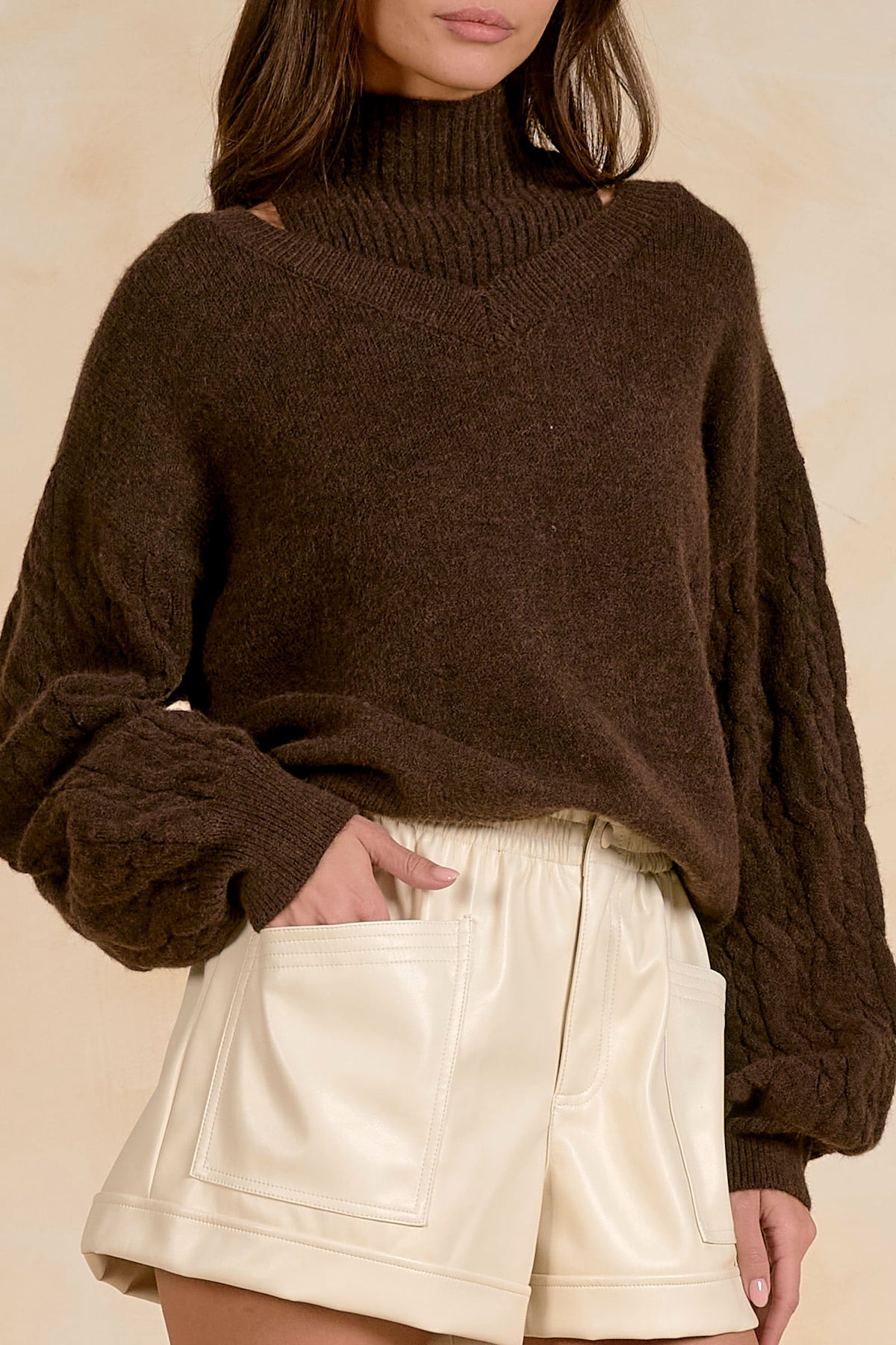 Layered V-Neck Sweater