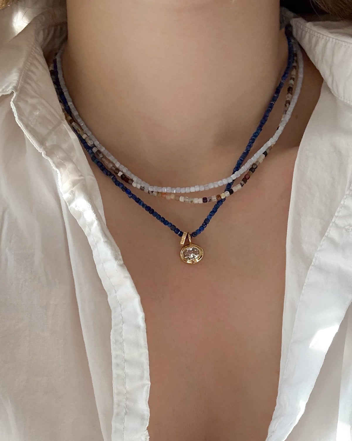 Merit Gemstone Necklace