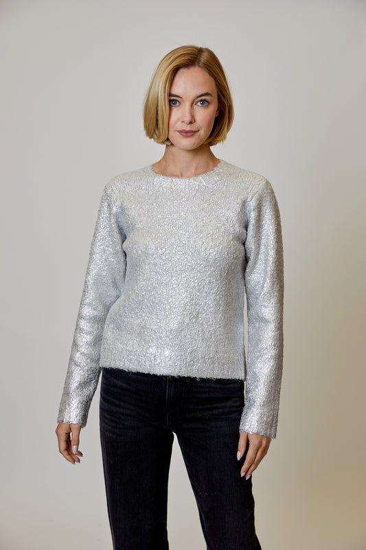 DH Snowbound Metallic Sweater