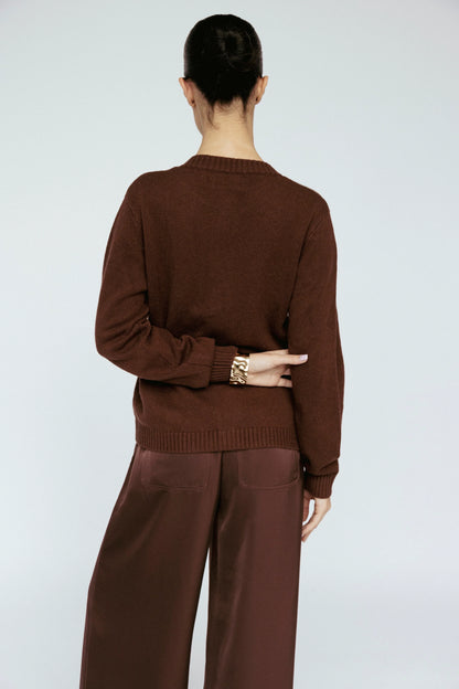 AM Satin Wide Leg Pant