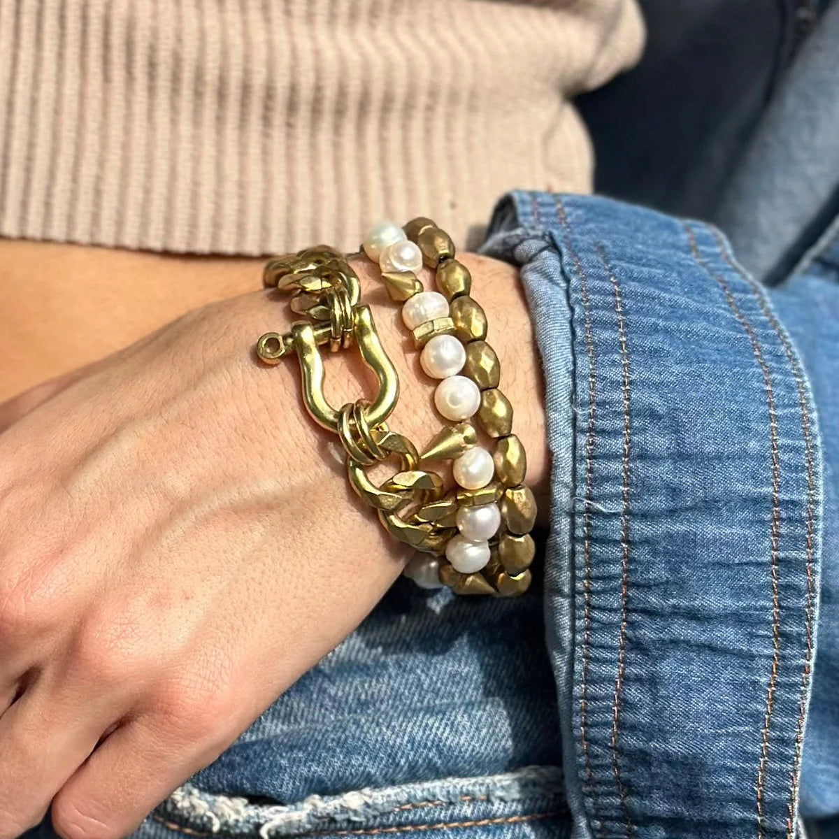 RN Shackle Classic Chain Bracelet