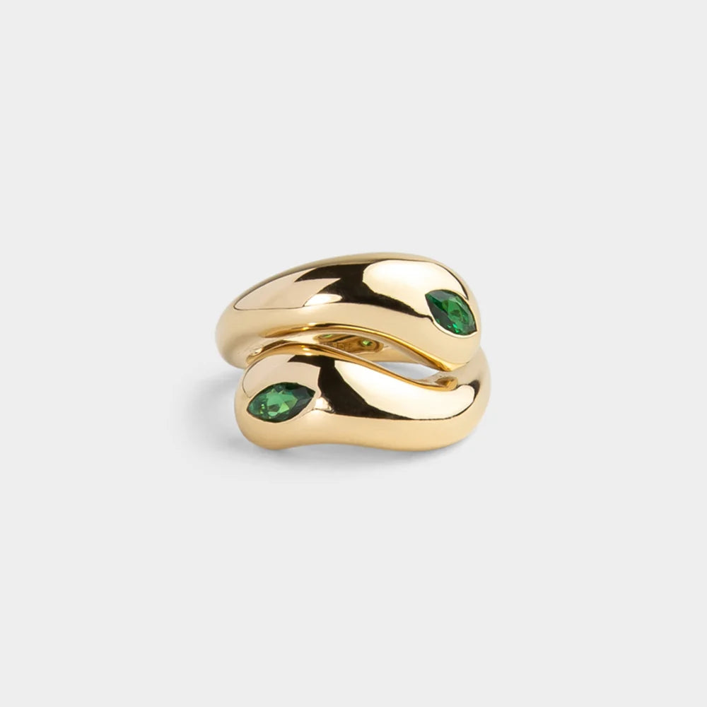 Cosimo Pinky Ring Emerald