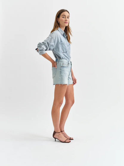 Sedona Mid Rise Short in Swoon