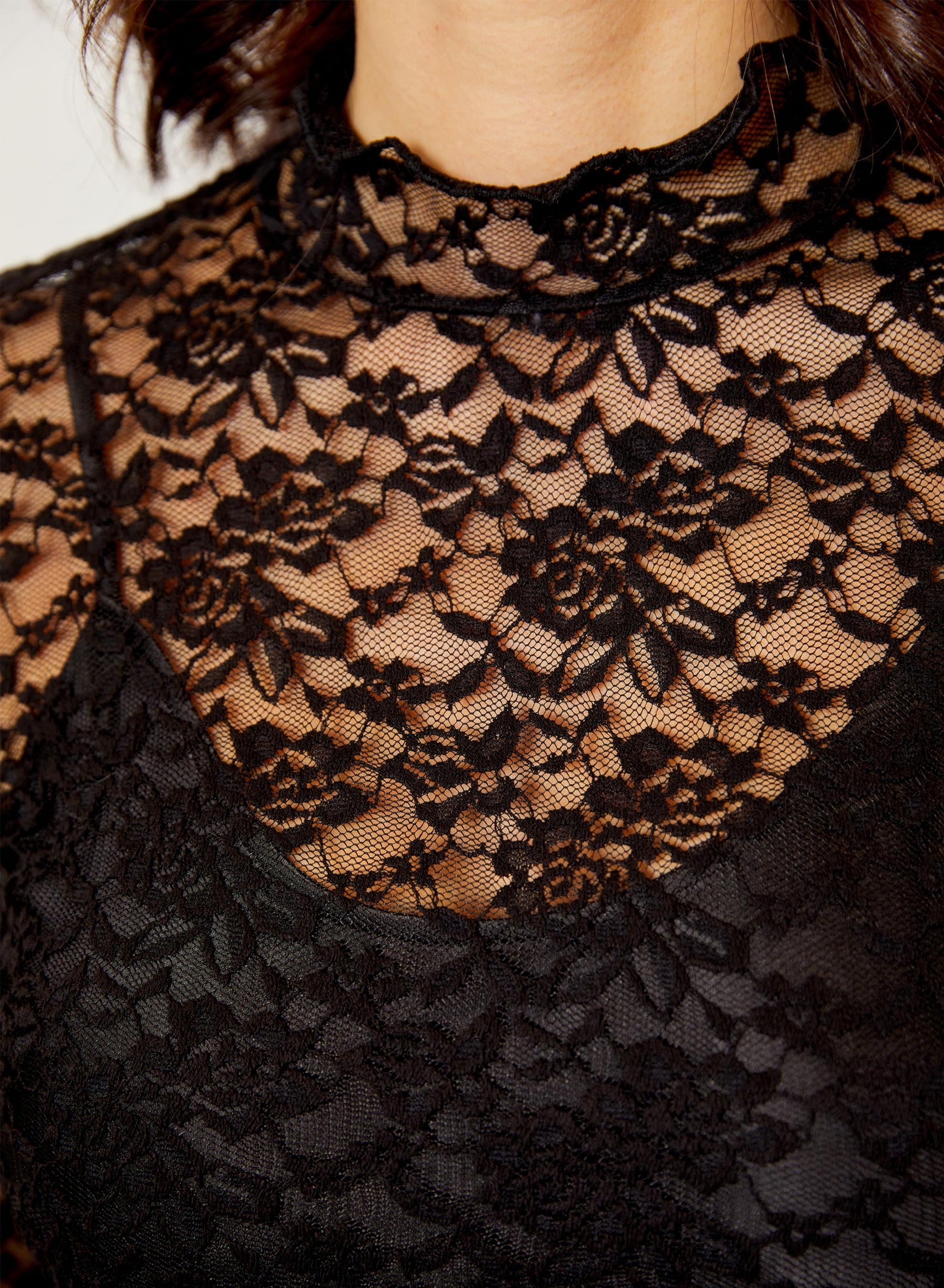 DH Black Dress with Lace