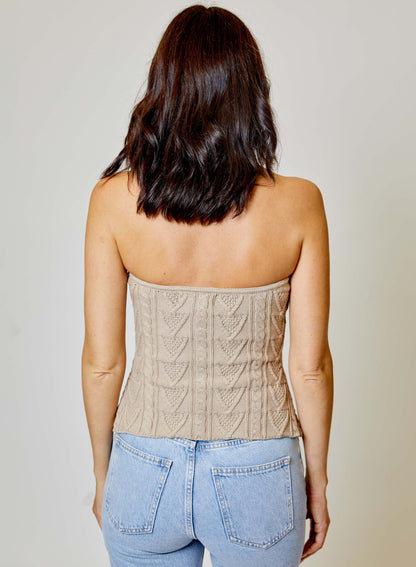 Audrey Top in Nutmeg