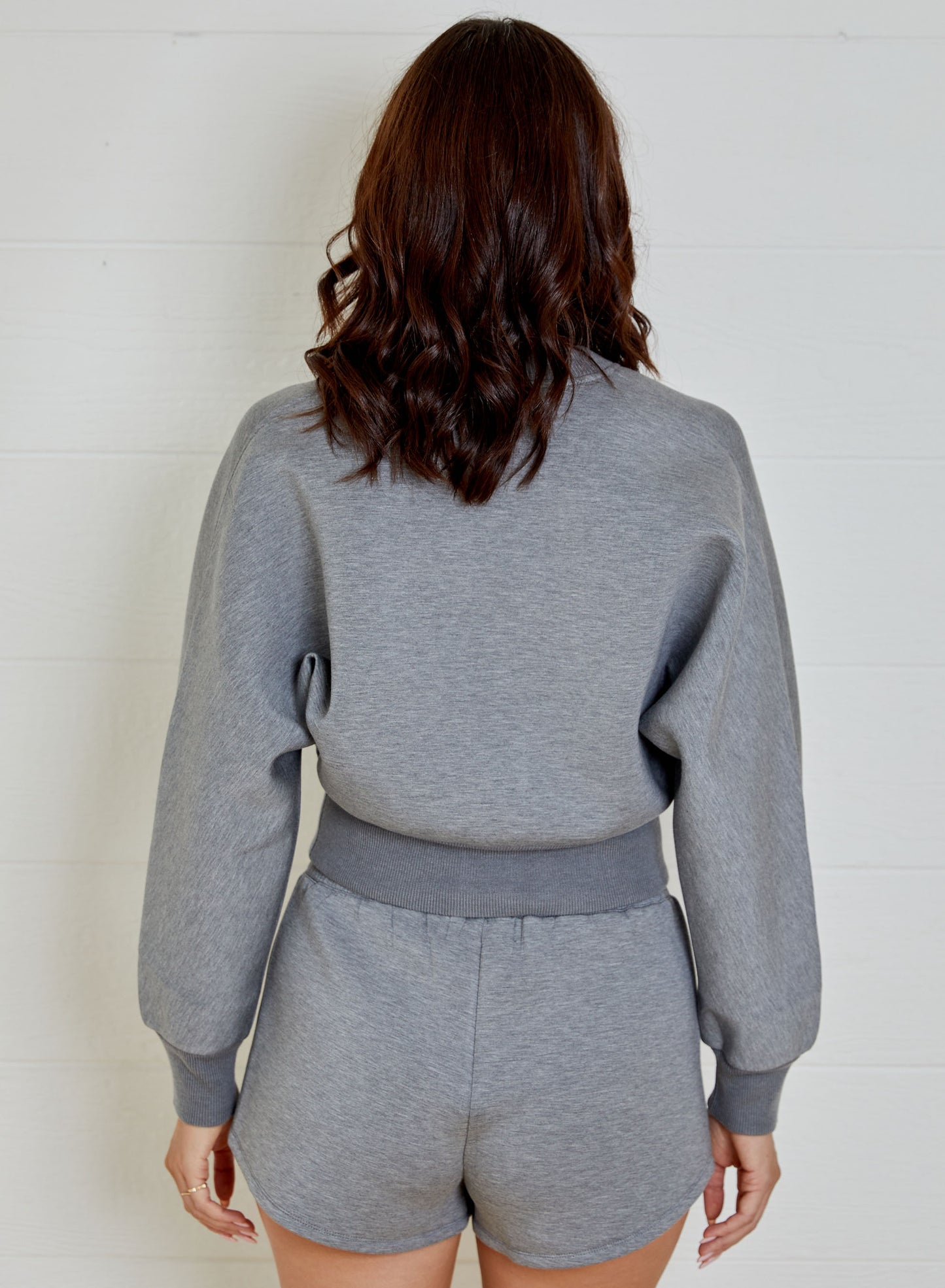 Caitlin Cardigan Set in Grey