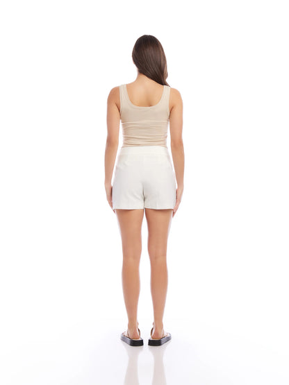 Modern Shorts White