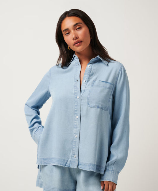 Chambray Button Down Shirt