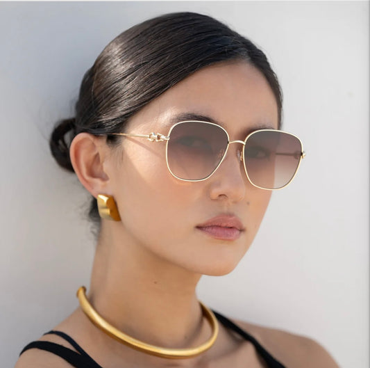 Lea Gold/Brown Sunnies