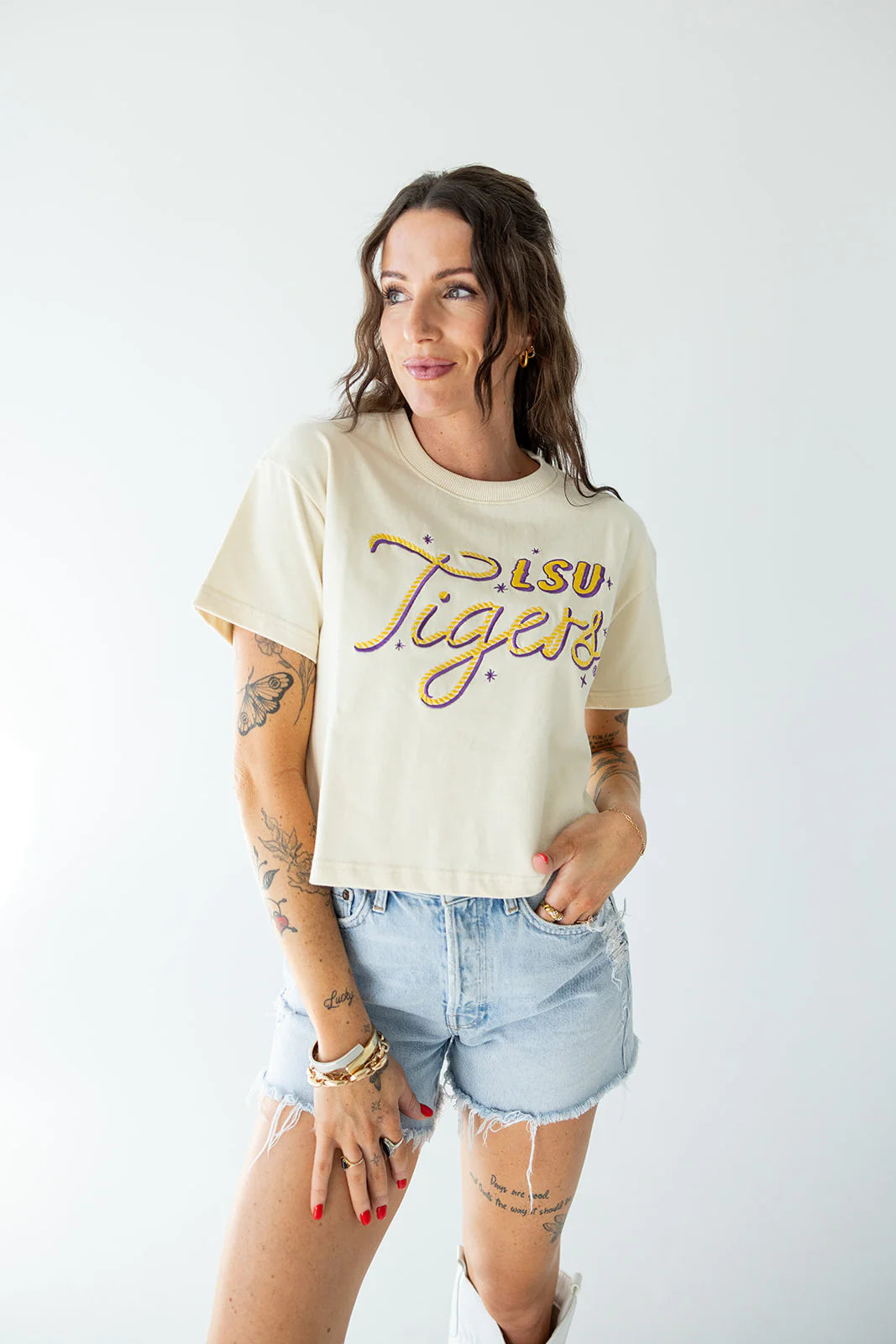 GDS Lasso Luxe LSU Tee