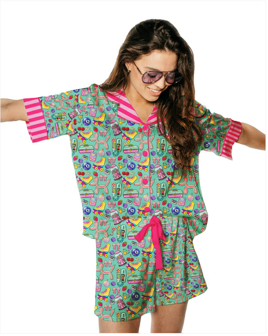 Sunshine Society 90's PJ Set