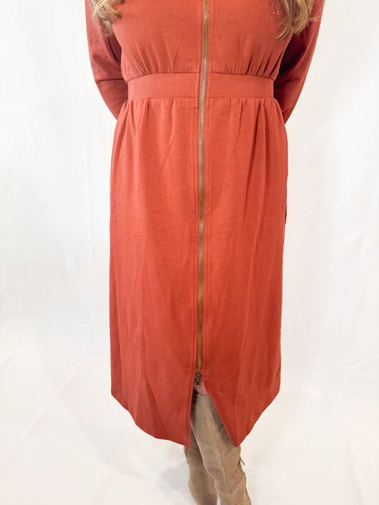 Chesnut Midi Dress