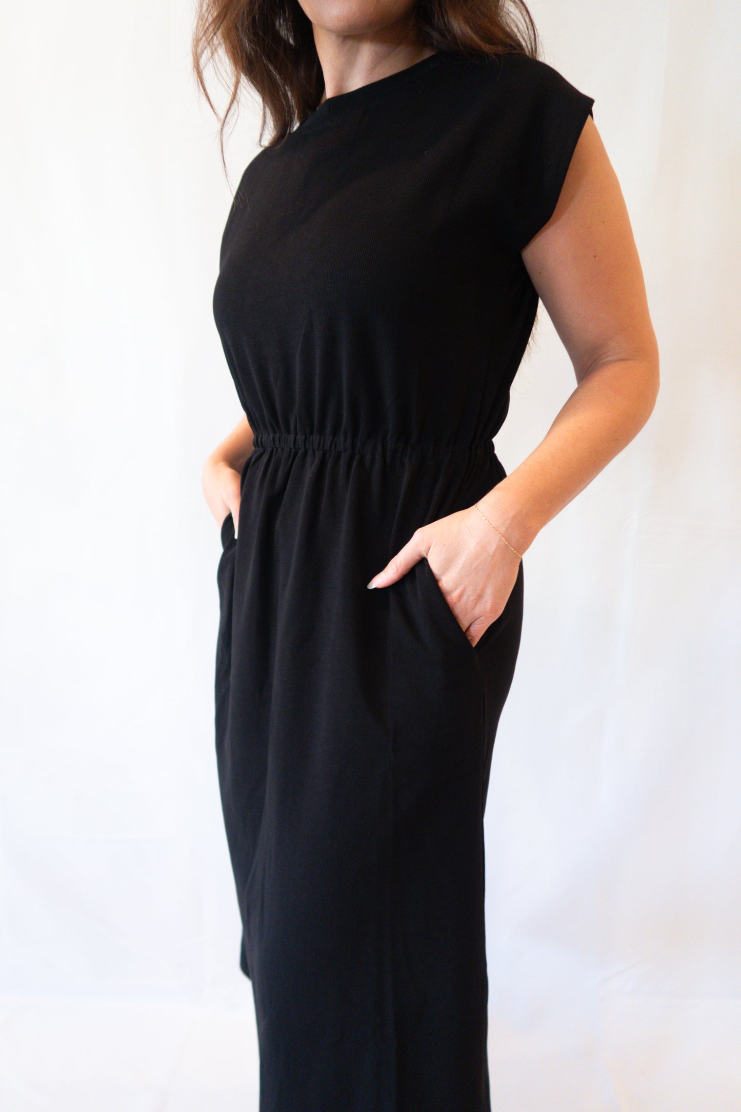 Black Maxi Sheath Dress