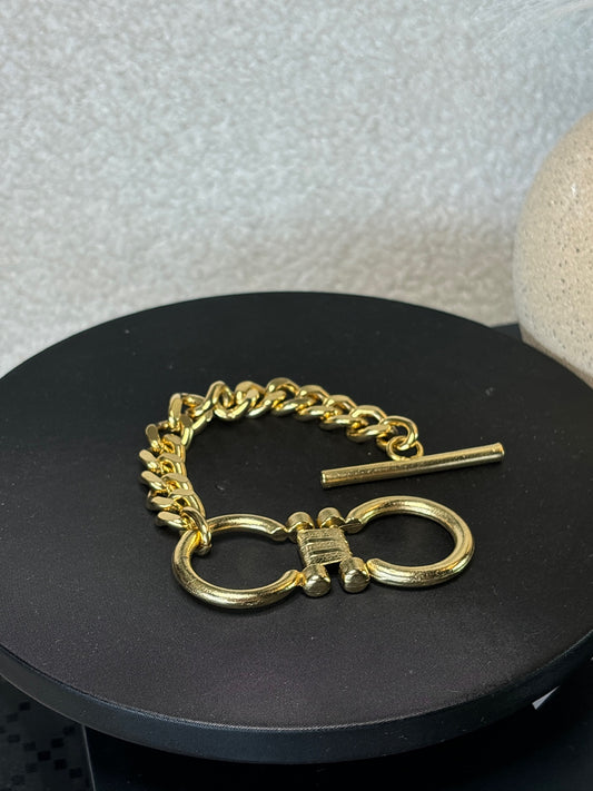 Large Chain Link Bracelet