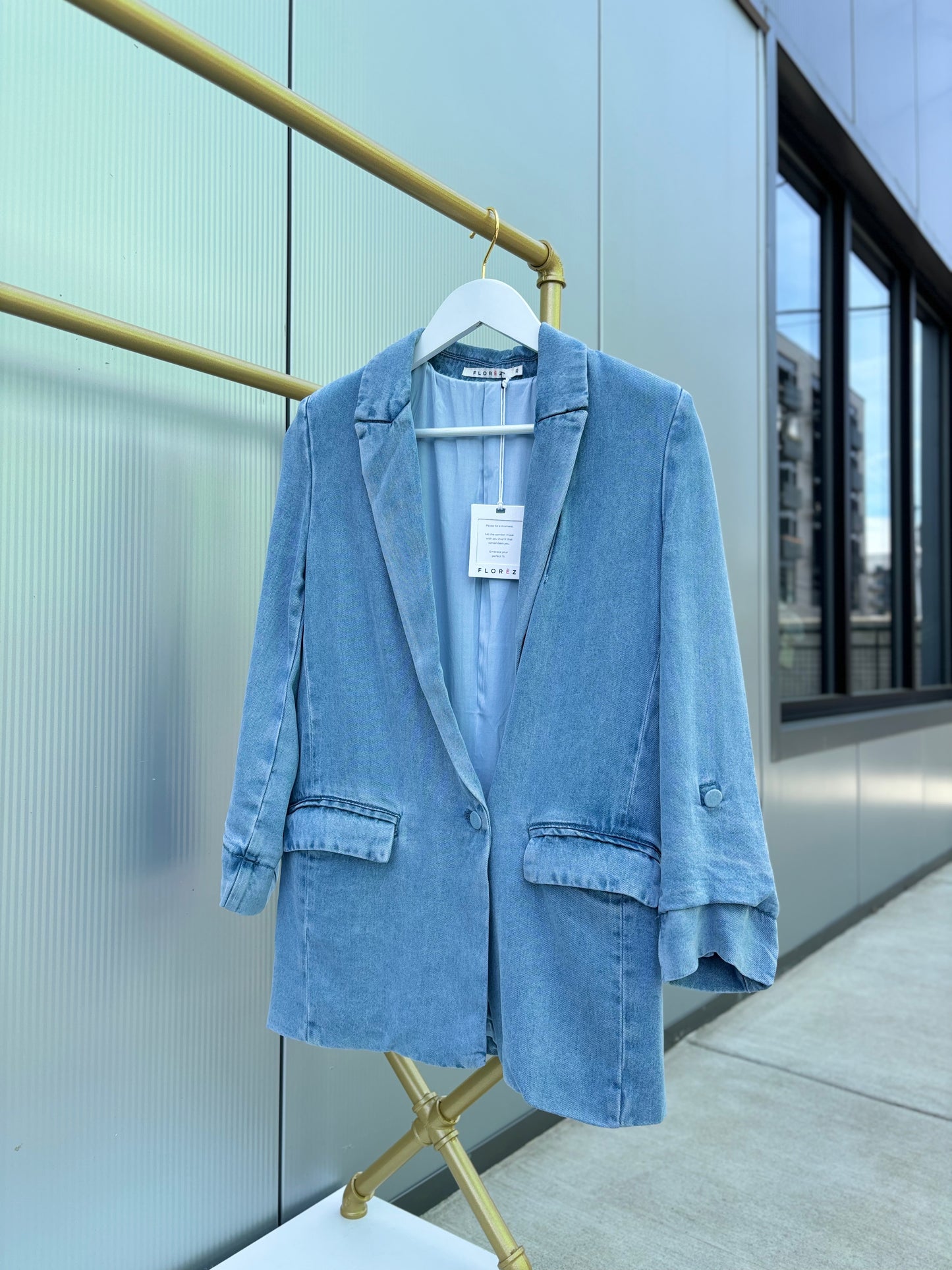 Georgie Denim Blazer