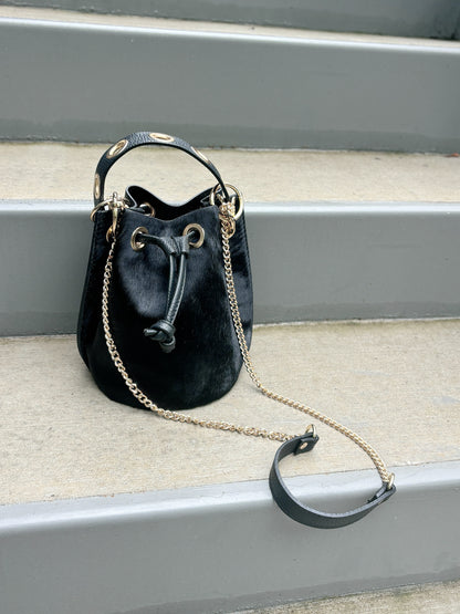 Demi Bucket Bag in Black