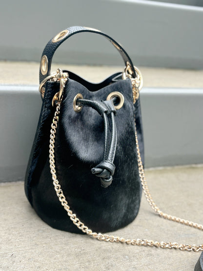 Demi Bucket Bag in Black
