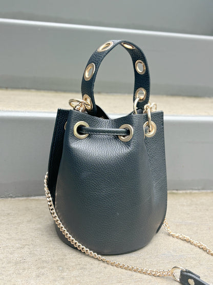 Demi Bucket Bag in Black