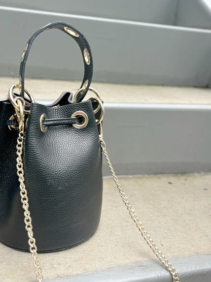 Demi Bucket Bag in Calico