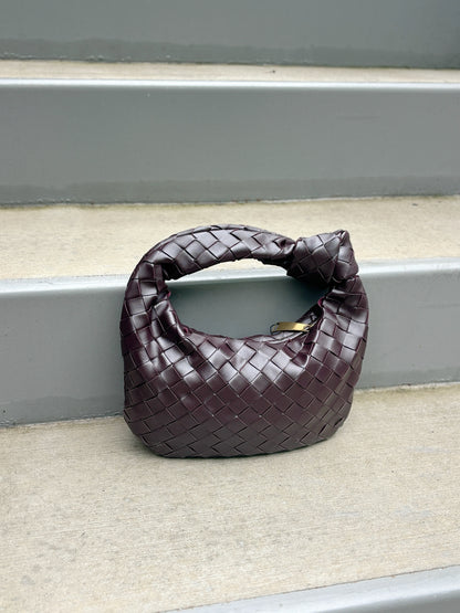 Chocolate Knot Sling Clutch