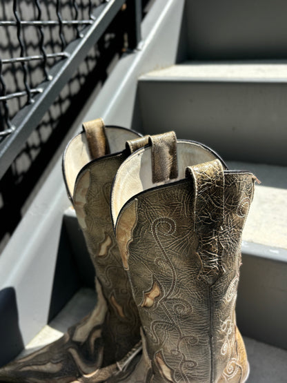 Brown Vintage Cowboy Boots