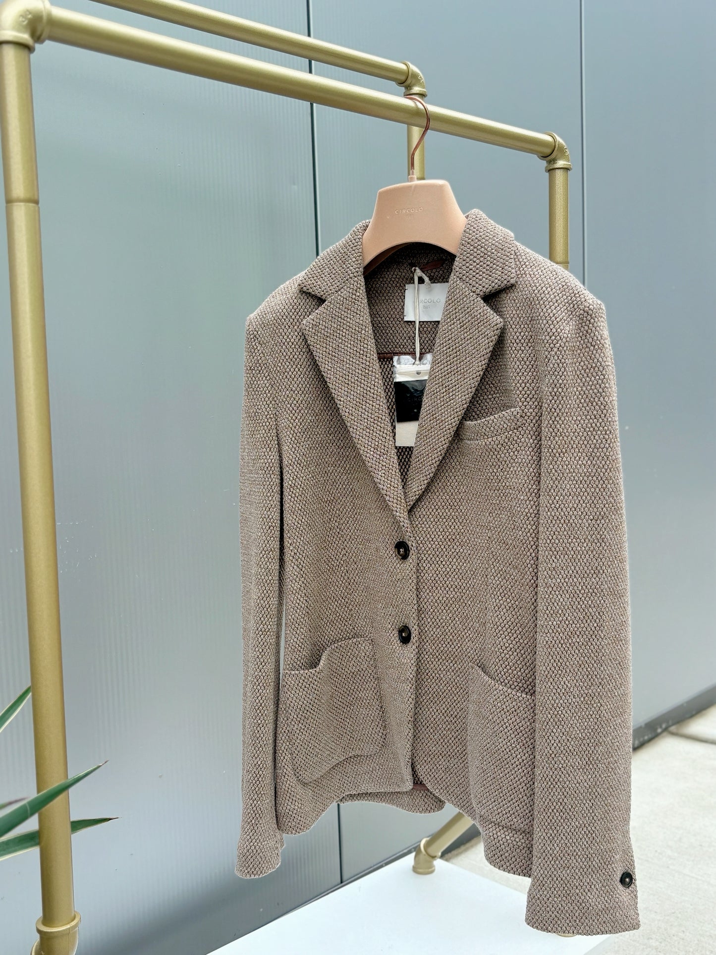 Circolo Honeycomb Blazer