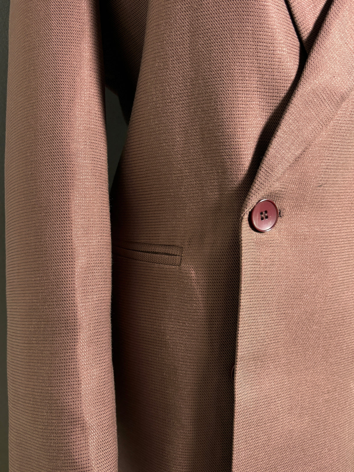 Chocolate Double Breasted Blazer