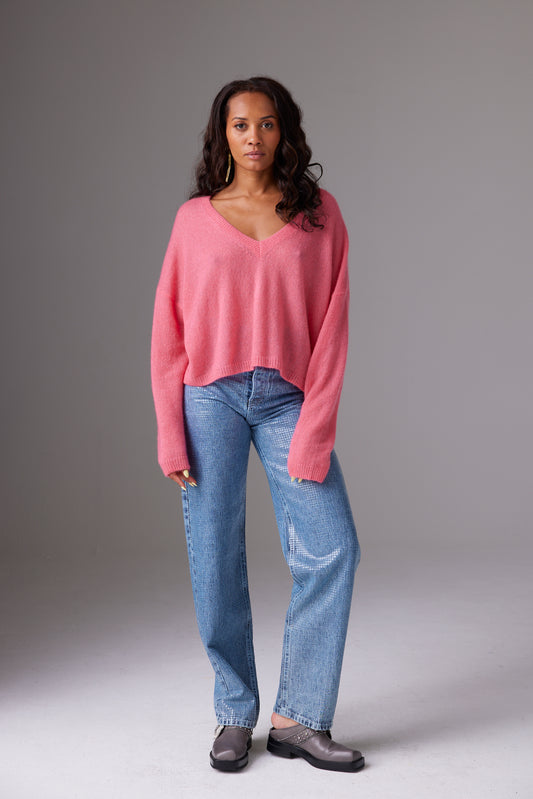 Amara V-Neck Cashmere Sweater
