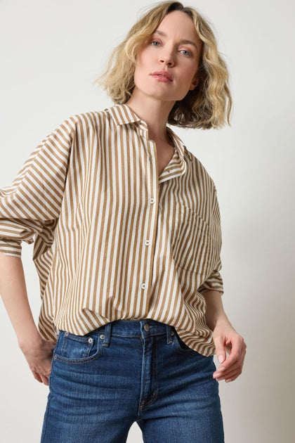 Dolman Sleeve Button Down