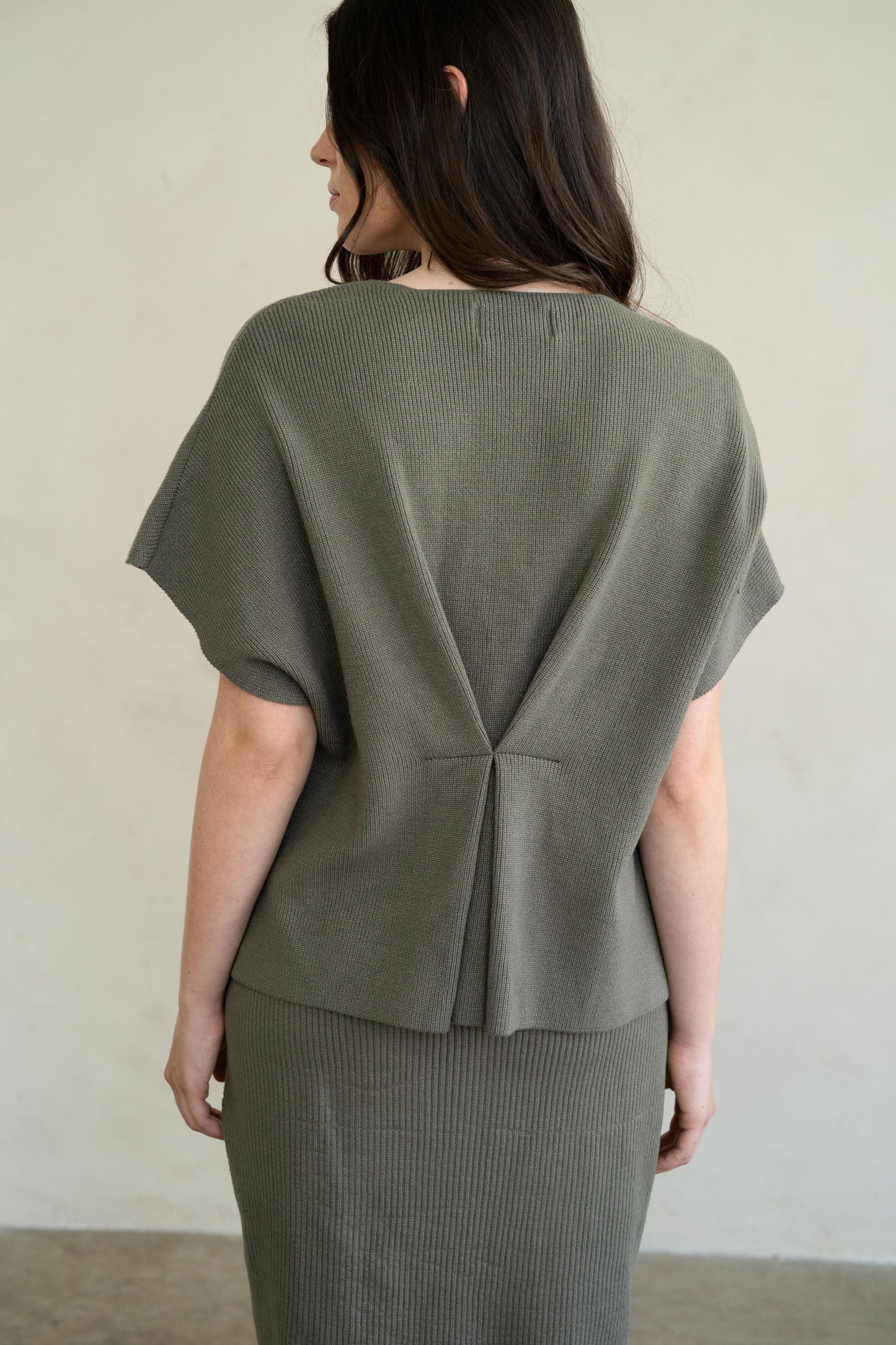 Hidden Button Closure Sweater Cardigan