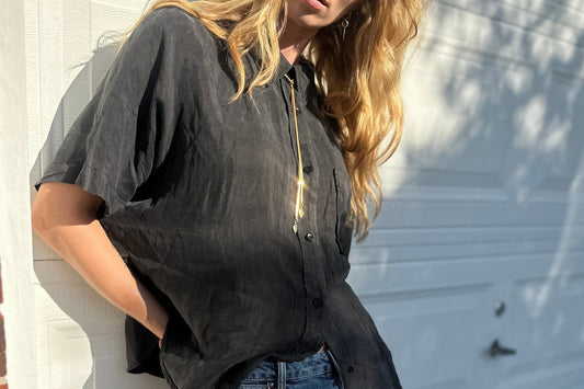 RN Bolo Herringbone Statement Necklace