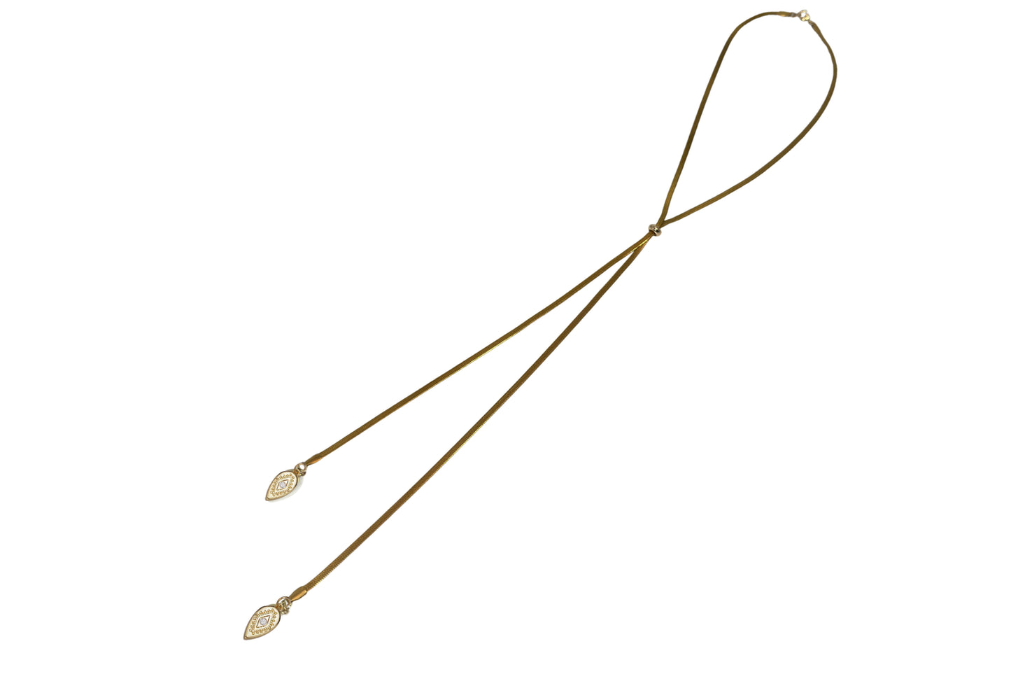 RN Bolo Herringbone Statement Necklace