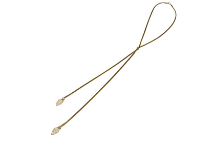 RN Bolo Herringbone Statement Necklace